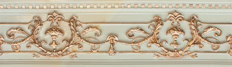 09x30 NC Royal Listello Ornato Gold бордюр настенный