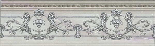 09x30 NC Royal Listello Ornato Silver бордюр настенный_
