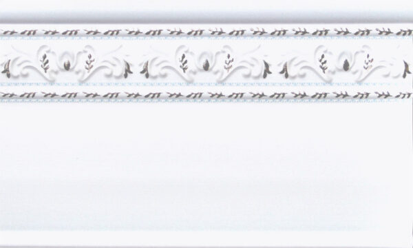 15x25 Zocalo Jeddah Platino бордюр настенный
