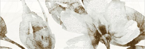 30x90 Blanco Satinado Decor Flor Relajante Rectificado керамическая плитка для стен